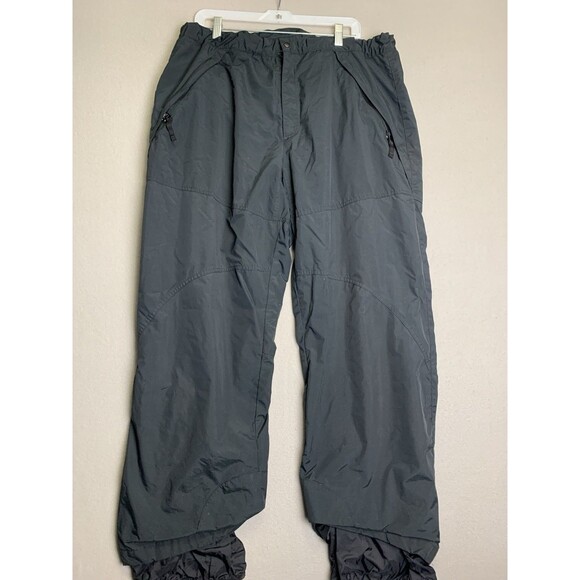 Obermeyer Ski Pants Mens XL Black Waterproof Snowboarding Outdoors - Picture 1 of 8